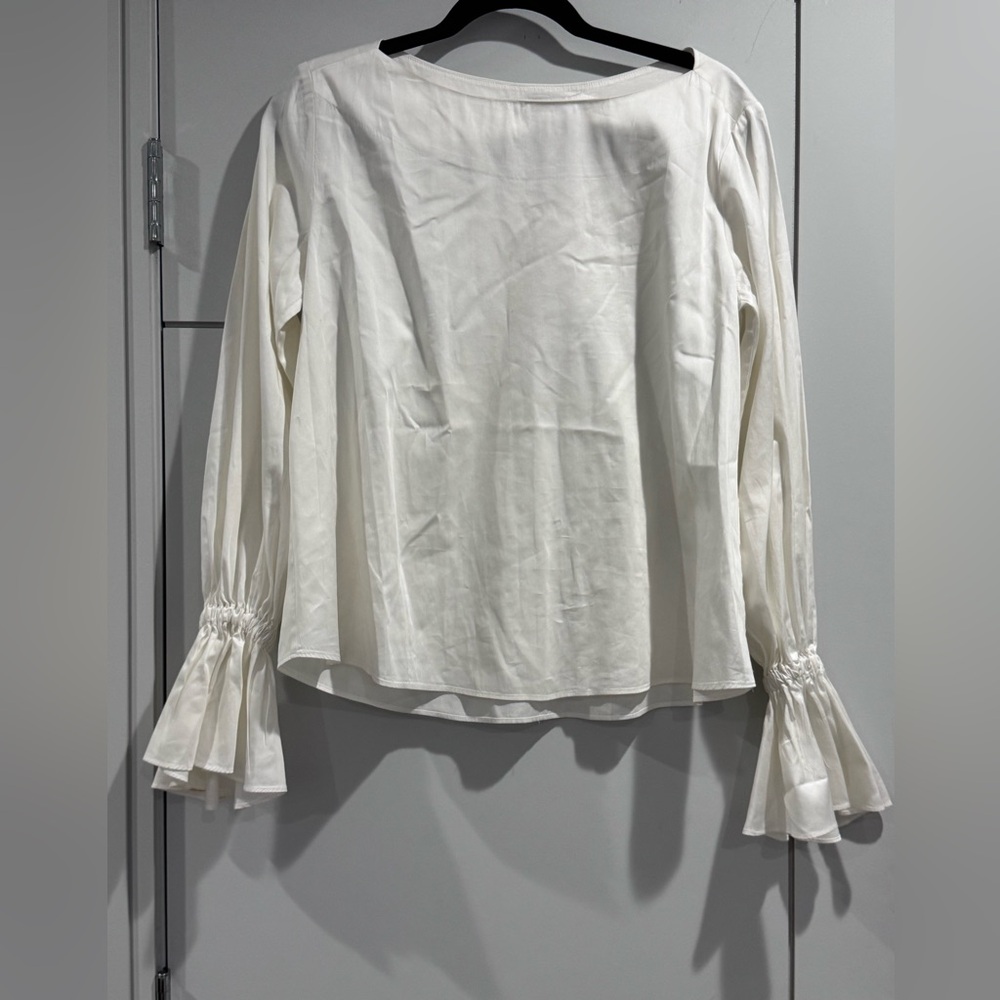 Elegant Cream Women's Top